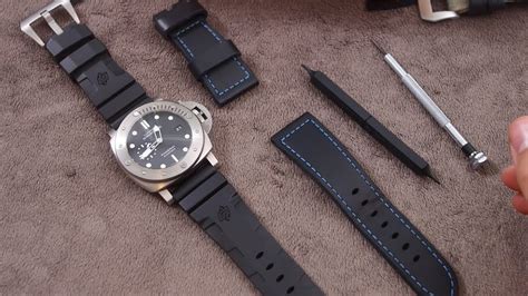 panerai how to get deployment clasp|how to change panerai strap.